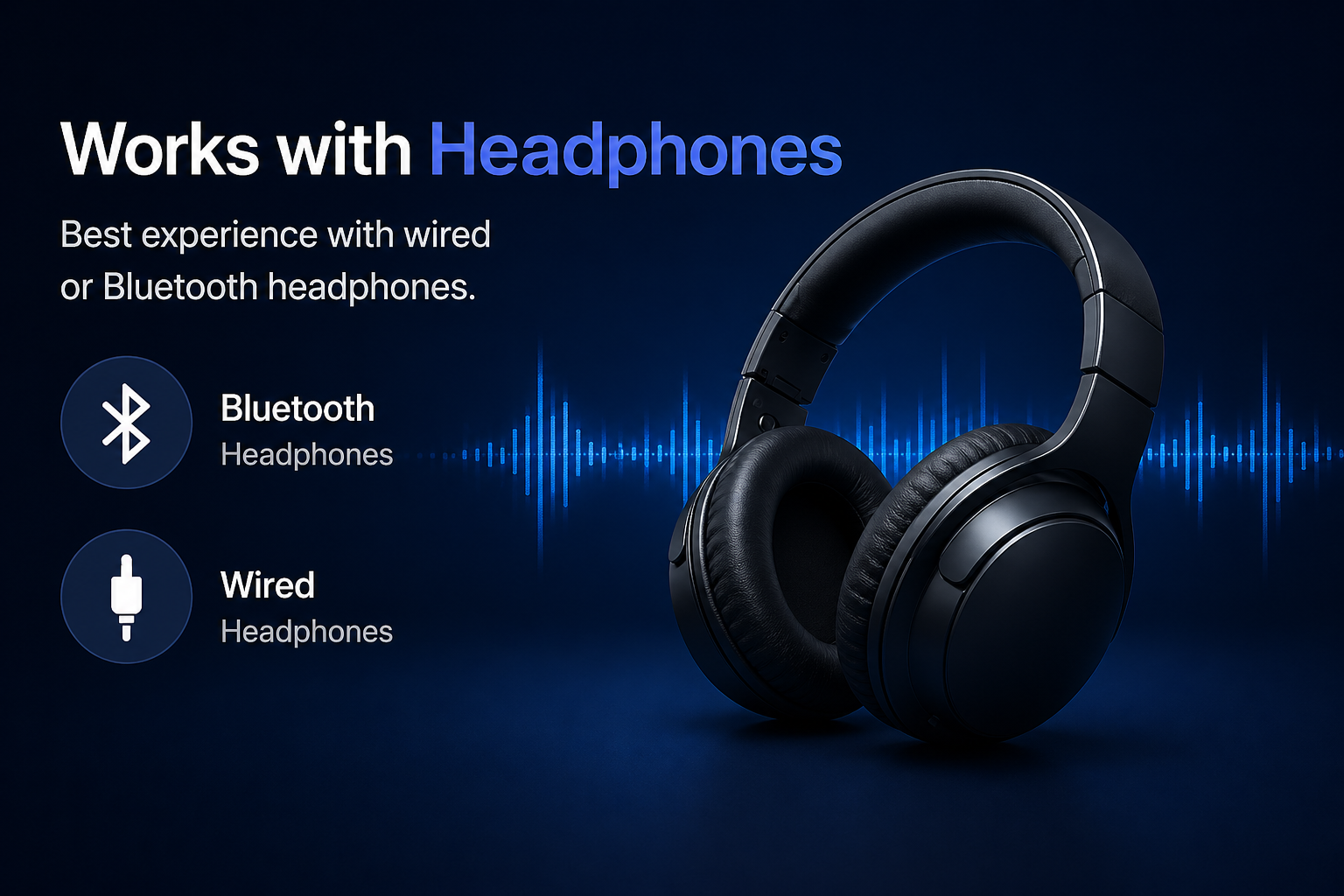 Works with Headphones